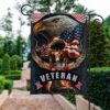 American Eagle Garden Flag: Patriotic Veteran Decor