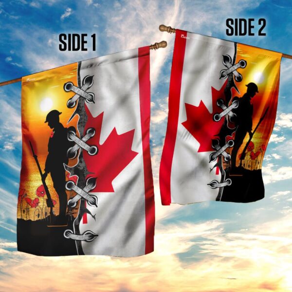 Veteran Canadian Flag TRL43F: Show Your Canadian Pride - Image 5