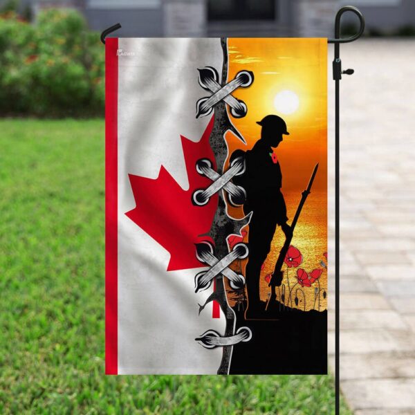 Veteran Canadian Flag TRL43F: Show Your Canadian Pride - Image 6
