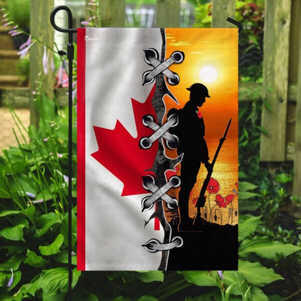 Veteran Canadian Flag TRL43F: Show Your Canadian Pride - Image 7