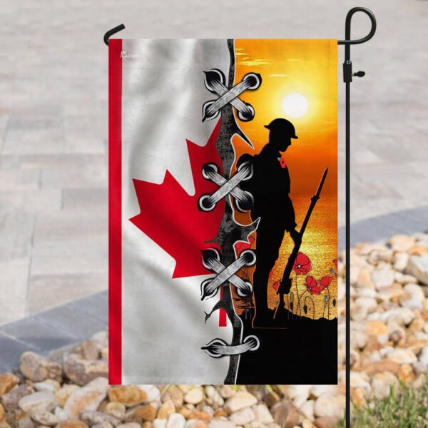 Veteran Canadian Flag TRL43F: Show Your Canadian Pride - Image 8