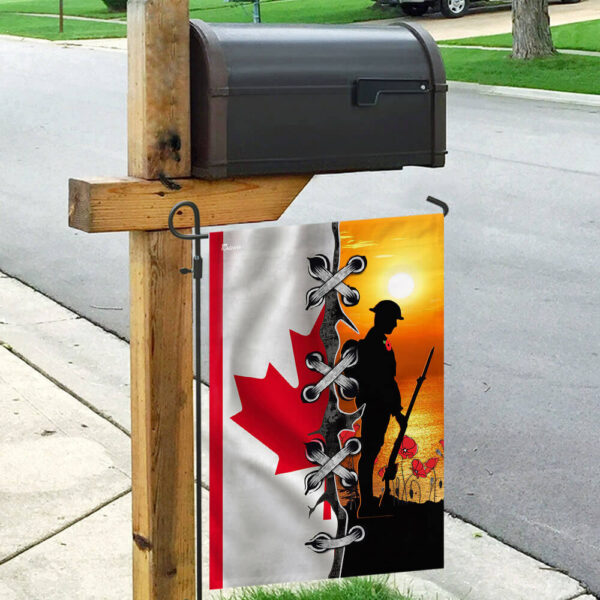 Veteran Canadian Flag TRL43F: Show Your Canadian Pride - Image 9