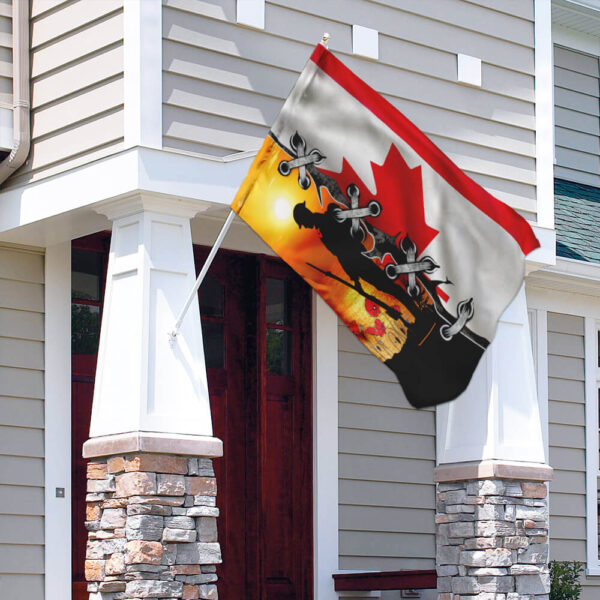 Veteran Canadian Flag TRL43F: Show Your Canadian Pride - Image 4