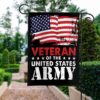 USA Veteran Garden Flag: Patriotic Outdoor Decor