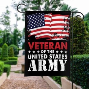 USA Veteran Garden Flag: Patriotic Outdoor Decor