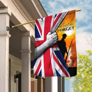 Lest We Forget: Union Jack Remembrance Day Flag