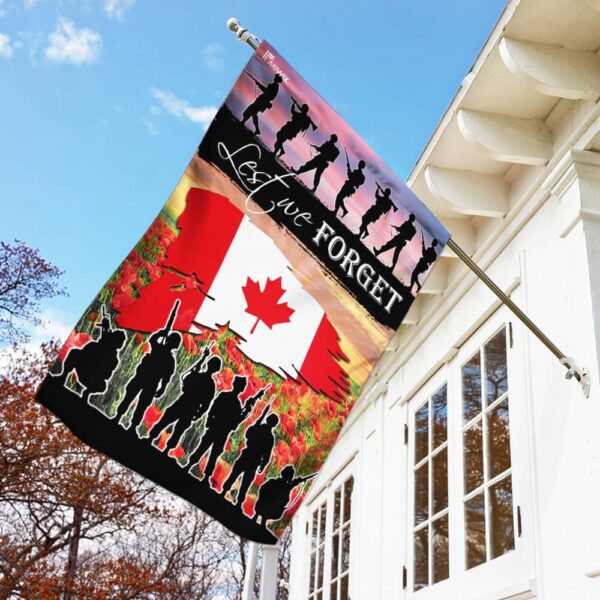 Canadian Remembrance Day Poppy - Lest We Forget - Image 2