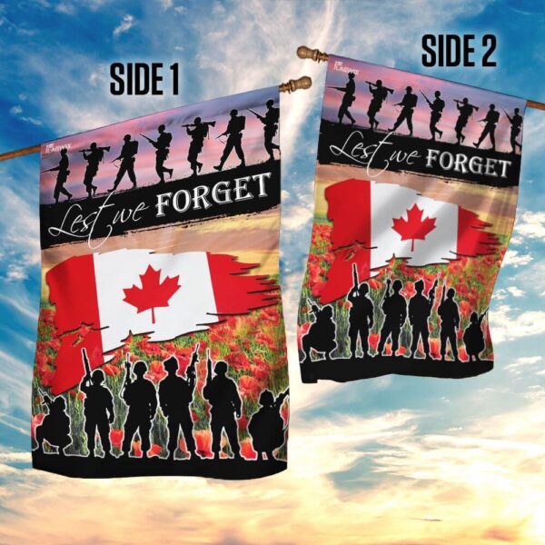 Canadian Remembrance Day Poppy - Lest We Forget - Image 5