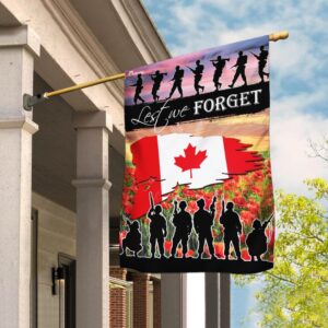 Canadian Remembrance Day Poppy - Lest We Forget
