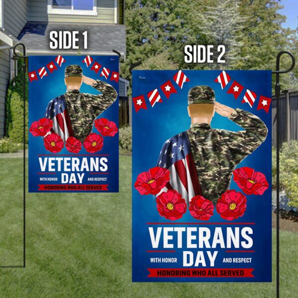 Veterans Day Flag: Honor & Respect (TQN1005F) - Image 5