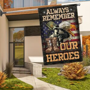 Veterans Flag: Honor Our Heroes - TQN993F