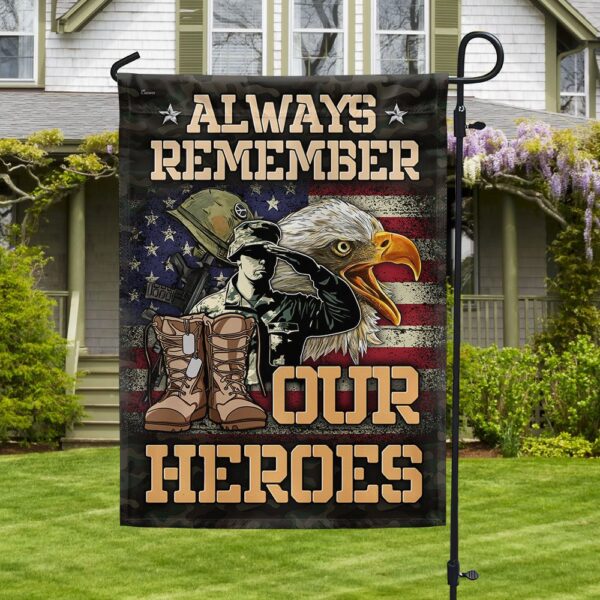 Veterans Flag: Honor Our Heroes - TQN993F - Image 3