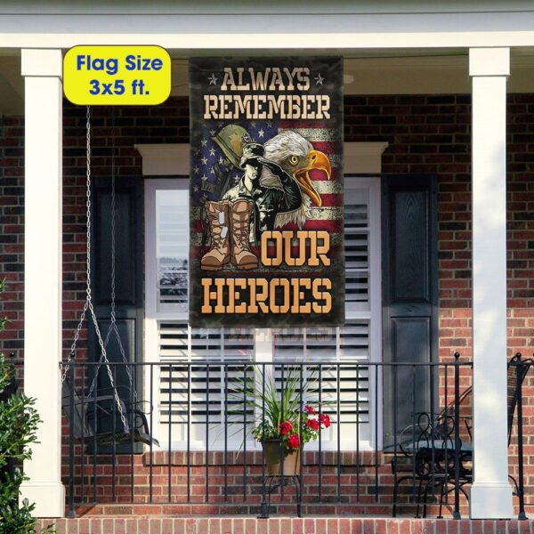 Veterans Flag: Honor Our Heroes - TQN993F - Image 6