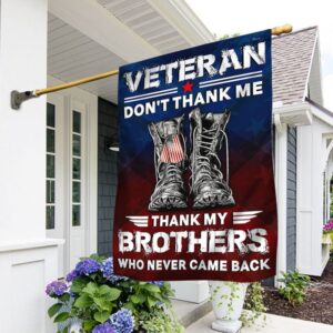 Veteran's Flag: Honor Fallen Brothers - TQN1030F