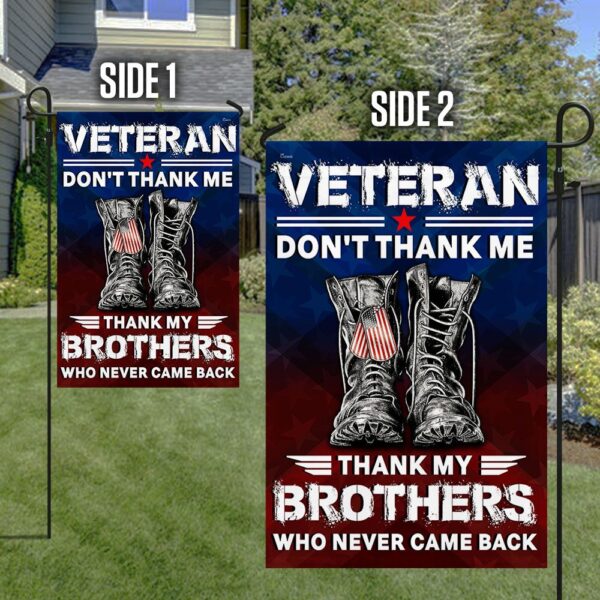 Veteran's Flag: Honor Fallen Brothers - TQN1030F - Image 5
