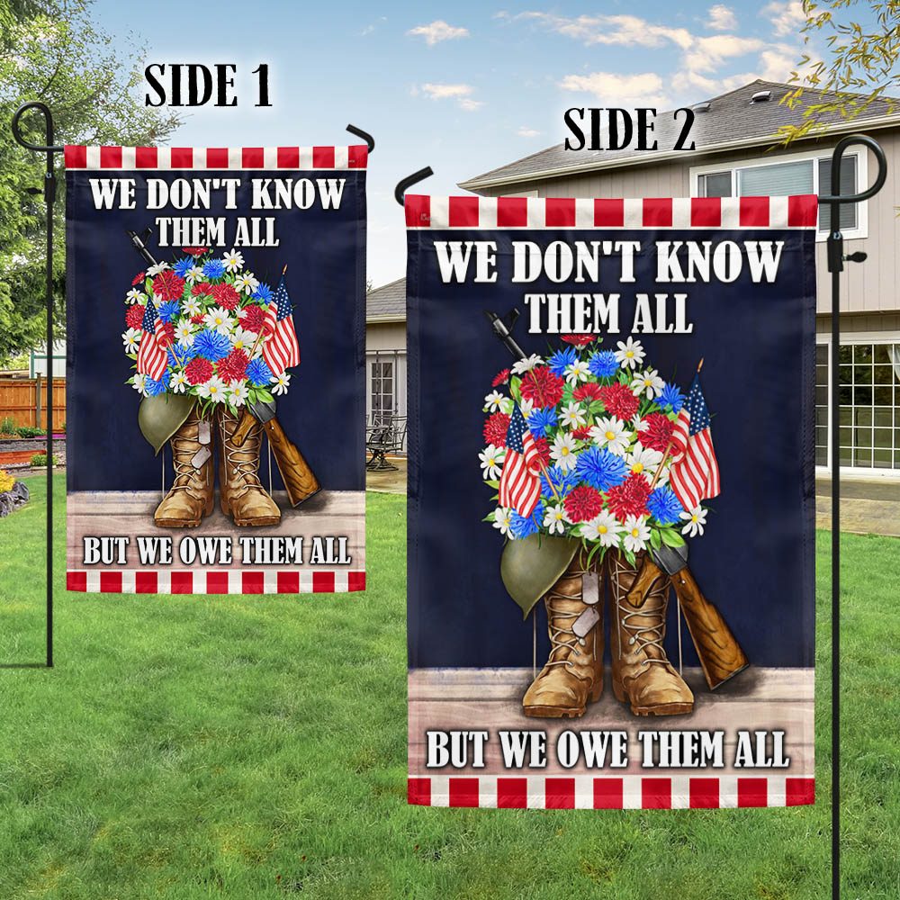 We Owe Them All: Veteran's Flag TQN919F - Image 5