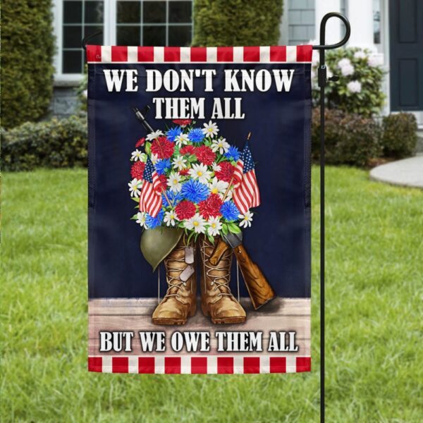 We Owe Them All: Veteran's Flag TQN919F - Image 3