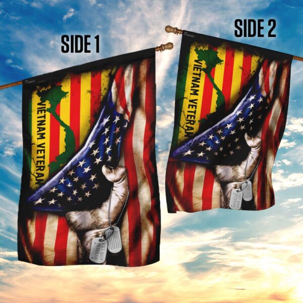 Vietnam Veteran. American Flag THB1056V2F - Image 5