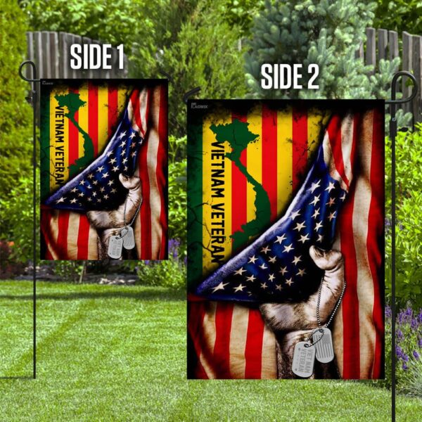 Vietnam Veteran. American Flag THB1056V2F - Image 10