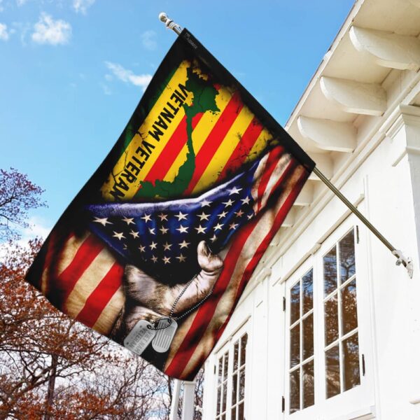 Vietnam Veteran. American Flag THB1056V2F - Image 2