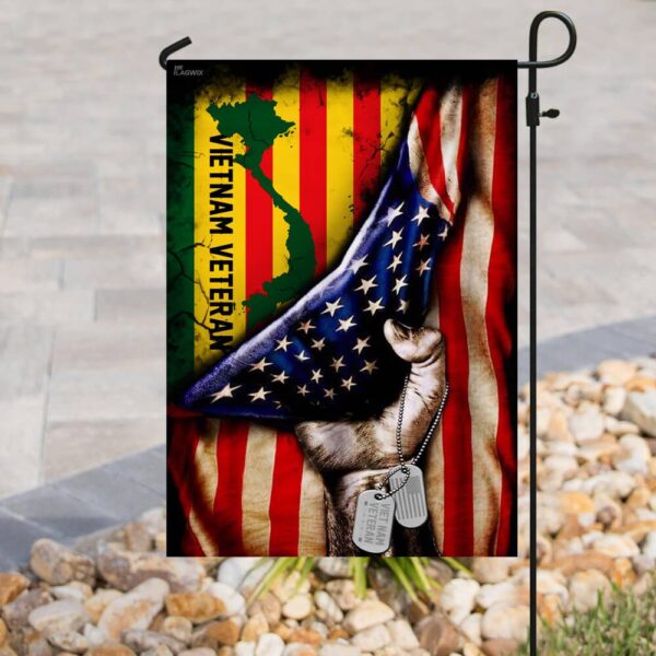 Vietnam Veteran. American Flag THB1056V2F - Image 8