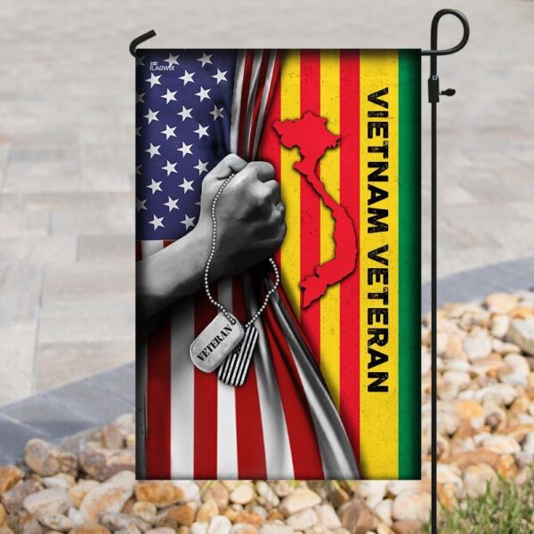 Vietnam Veteran Garden Flag - Image 4