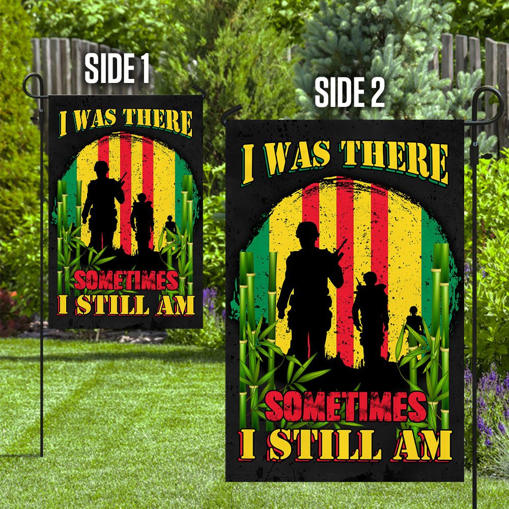Vietnam Veteran Flag: I Was There, Sometimes I Still Am (QNK286F) - Image 10