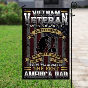 Vietnam Veterans American US Garden Flag