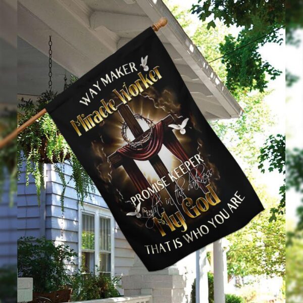Way Maker Miracle Worker God Flag: PSL44F Christian Banner - Image 10