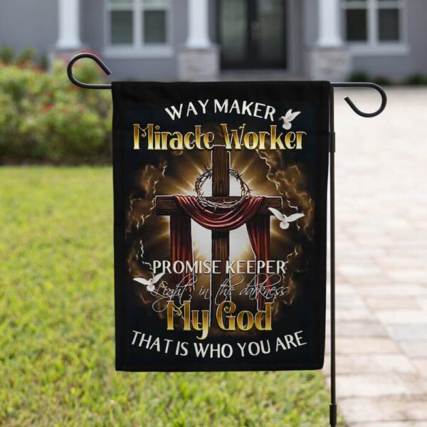 Way Maker, Miracle Worker God Flag PSL44F - Image 6