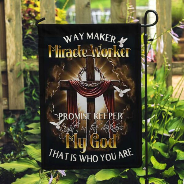 Way Maker, Miracle Worker God Flag PSL44F - Image 5