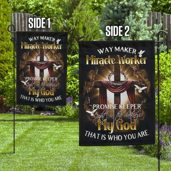 Way Maker, Miracle Worker God Flag PSL44F - Image 2