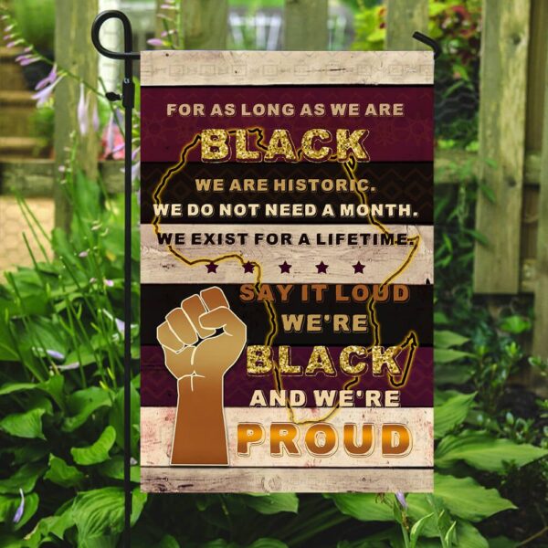 Historic Black Pride Flag: PSL236F - Show Your Heritage - Image 2