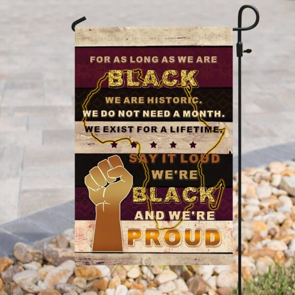 Historic Black Pride Flag: PSL236F - Show Your Heritage - Image 3