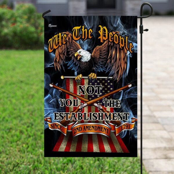 We The People 2nd Amendment Flag: THN2201F - American Patriot Decor - Image 6