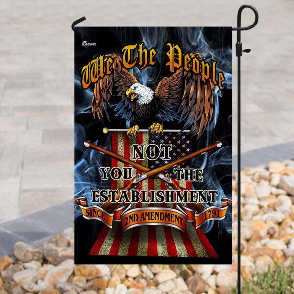 We The People 2nd Amendment Flag: THN2201F - American Patriot Decor - Image 8