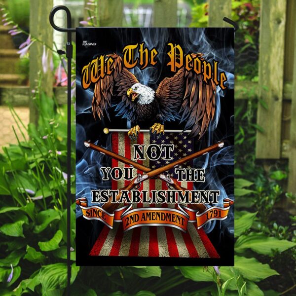 We The People 2nd Amendment Flag: THN2201F - American Patriot Decor - Image 7