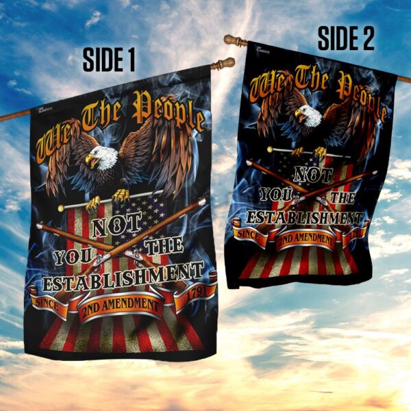 We The People 2nd Amendment Flag: THN2201F - American Patriot Decor - Image 5