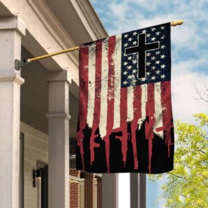 We The People 2nd Amendment Christian Cross Flag THB2200F