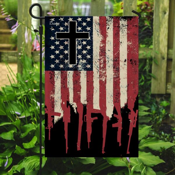 We The People 2nd Amendment Christian Cross Flag THB2200F - Image 7