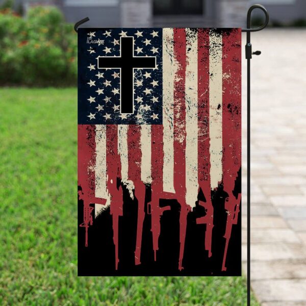 We The People 2nd Amendment Christian Cross Flag THB2200F - Image 6