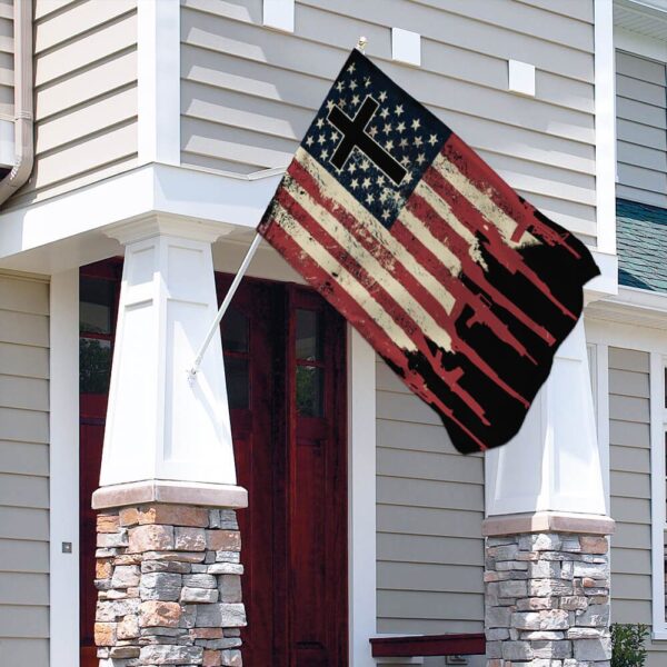 We The People 2nd Amendment Christian Cross Flag THB2200F - Image 4