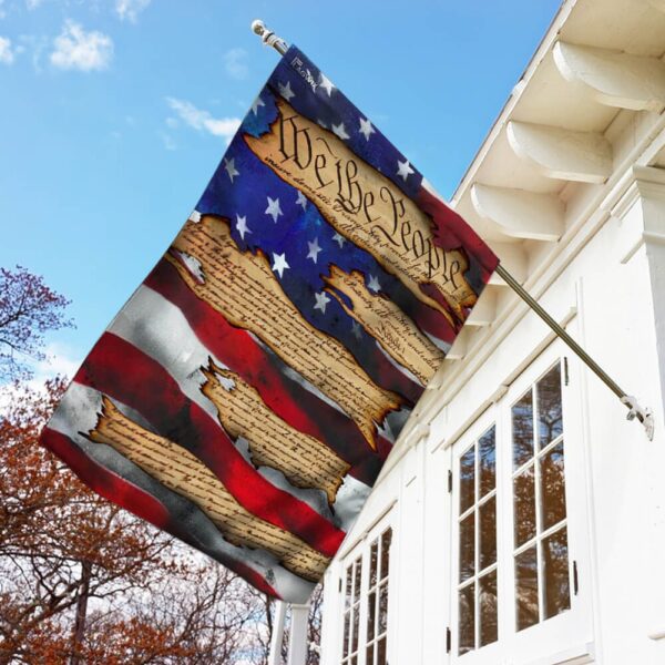 We The People US Flag: THB2227F American Flag Banner - Image 2
