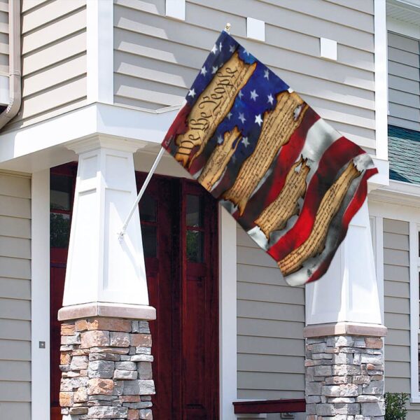 We The People US Flag: THB2227F American Flag Banner - Image 4