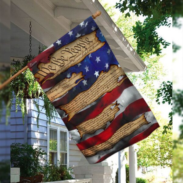 We The People US Flag: THB2227F American Flag Banner - Image 3