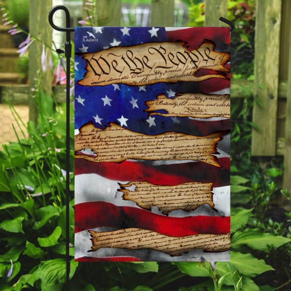 We The People US Flag: THB2227F American Flag Banner - Image 7