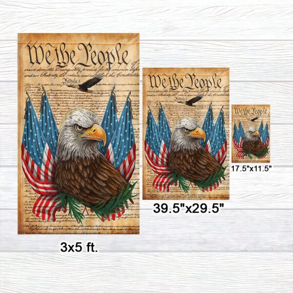 We The People Eagle Flag: 4th of July Independence Day Decor - Image 7
