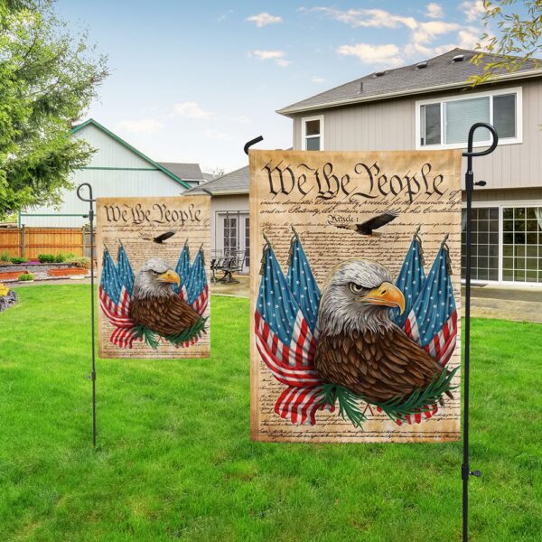We The People Eagle Flag: 4th of July Independence Day Decor - Image 5