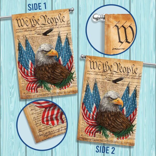 We The People Eagle Flag: 4th of July Independence Day Decor - Image 3