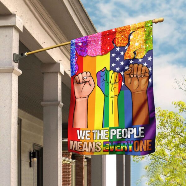 We The People LGBT Pride Flag: QNN179F